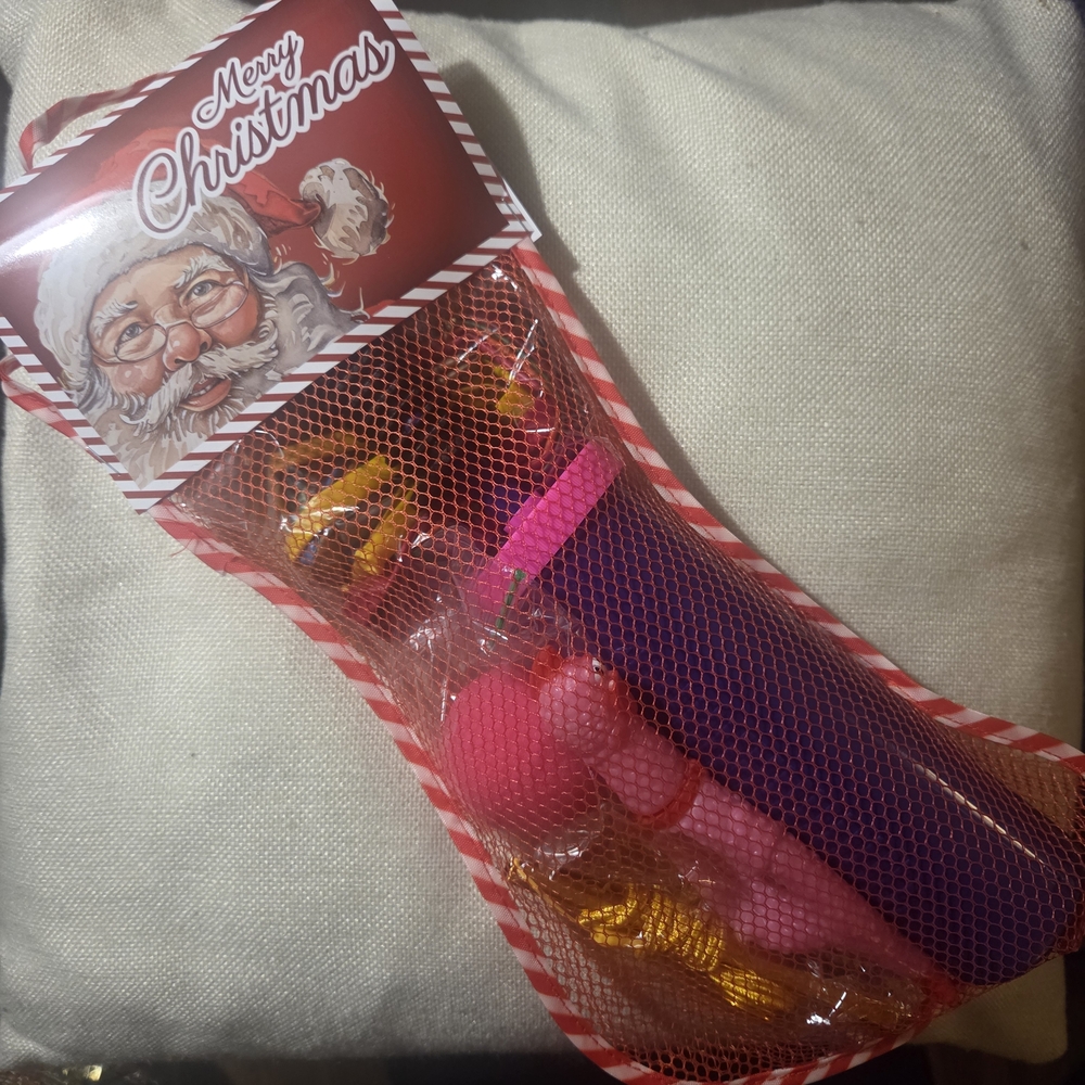 Intro to Clowning Retro Christmas Stocking